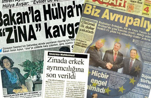 AKP 2004'te Suç Haline Getiremediği Zinayı Yeniden Gündemine Aldı