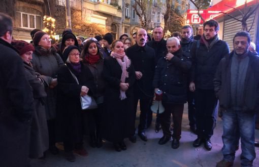 CHP Cihangir'de Akit TV'yi Protesto Etti