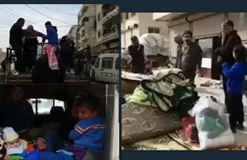 Civilians Enter Afrin City Center