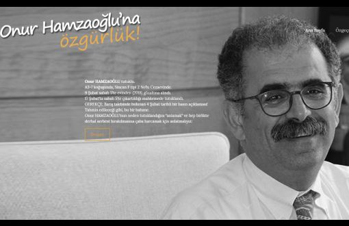 ‘Freedom to Onur Hamzaoğlu’ Website is Online Now