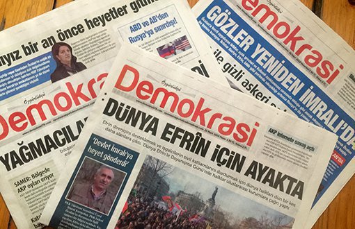 Journalism Organizations Denounce Operation Against Özgürlükçü Demokrasi