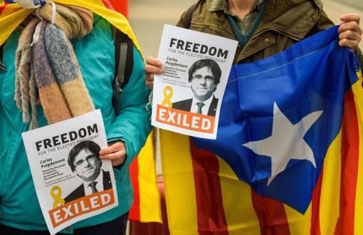 Gözaltındaki Katalan Lider: Devam Etmeliyiz, Katalanlar Böyle Yapar
