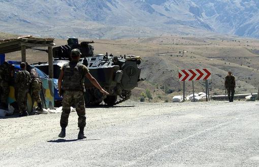 Operation, Curfew in District of Hizan in Bitlis