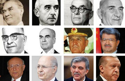 Türkiye'nin 12 Cumhurbaşkanı