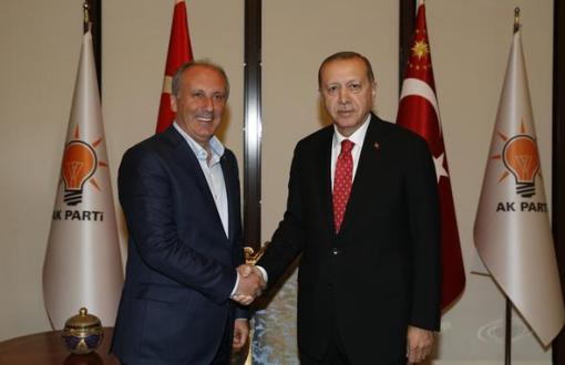 Cumhurbaşkanı Erdoğan ile İnce Görüştü