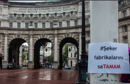 T A M A M* Posters on Streets of London Where Erdoğan Visited for Official Talks