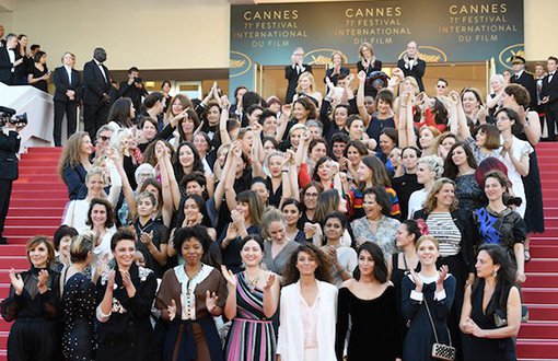 Cannes Festivali'ne Kadınların Protestoları Damga Vurdu