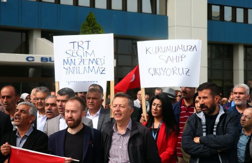 TRT Çalışanları Eylem Yaptı: Tarafsız Yayınız