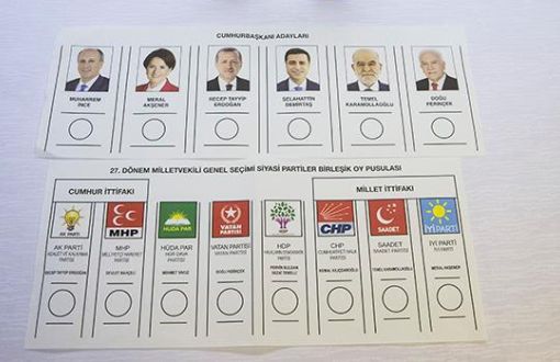 24 Haziran Seçimlerinin Oy Pusulaları Hazır