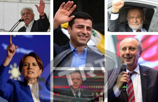 TRTyê di nûçeyan de 105 deqîqe ji bo Erdoganî, 18 saniye ji bo Demirtaşî cida kirine