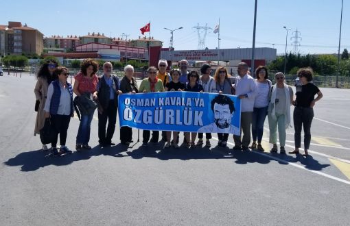 Silivri Cezaevi Önünde Seslendiler: Osman Kavala'ya Özgürlük