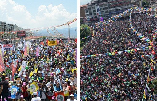 HDP Van ve İzmir'de Mitingteydi