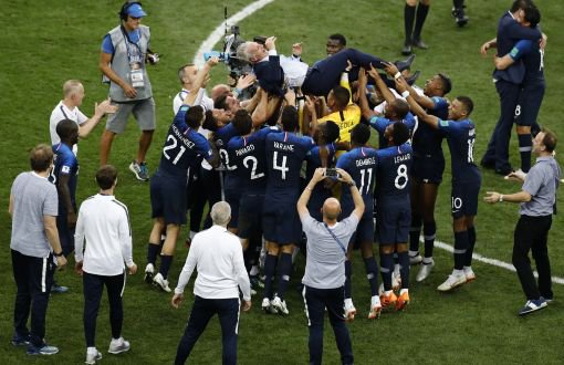 2018 Dünya Kupası'nı Fransa Kazandı