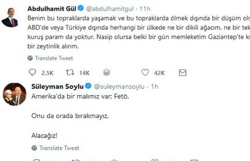 ABD’nin Yaptırım Kararı Aldığı İki Bakandan Yanıt