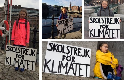 İklim Krizini Durdurmak İçin Okul Grevine Çıkan Greta