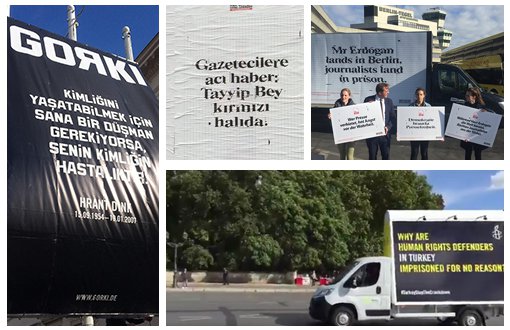 Almanya'da Erdoğan Protestoları