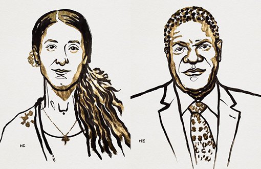 Nobel Barış Ödülü  Êzidî Aktivist Nadya Murad ve Kongolu Hekim Mukwege'ye