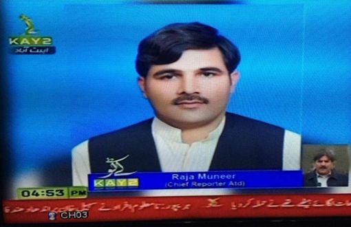 Pakistan’da Bir Gazeteci Öldürüldü