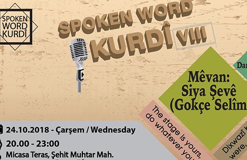 Spoken Word Kurdî: Bajarê xwe bi kurdî bide nasîn