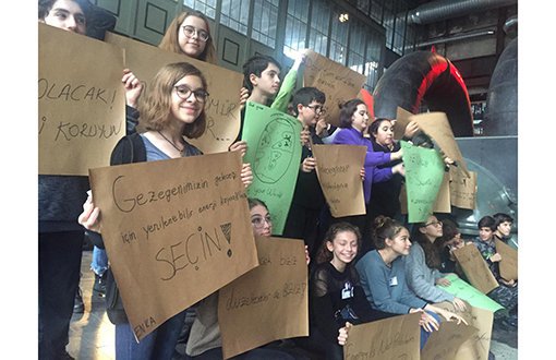  İstanbul'dan da İklim İçin Küresel Çocuk Ayaklanmasına Destek Var