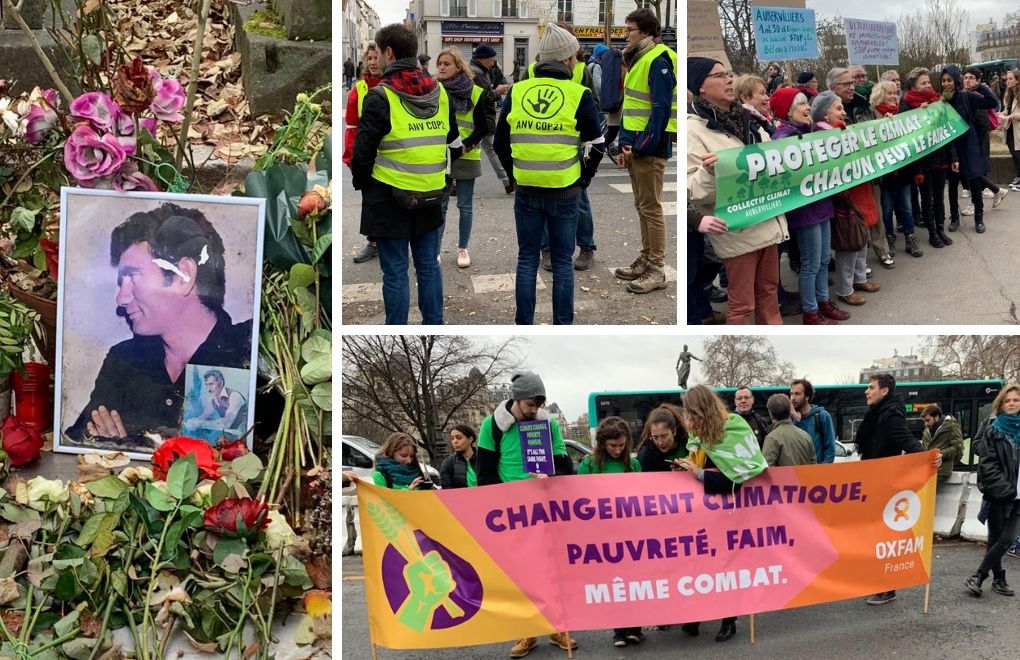 Fotoğraflarla Paris’te İki Eylem: Sarı Yelekler ve İklim Yürüyüşü