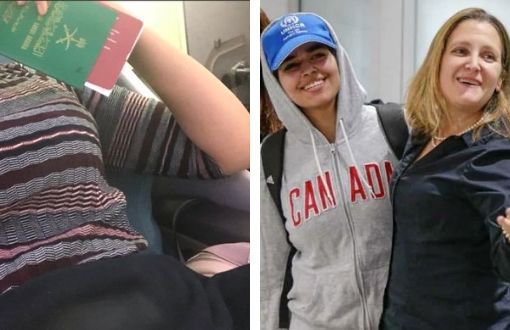 Suudi Arabistan'dan Kaçan Rahaf Kanada'ya Ulaştı: Hepinizi Seviyorum!