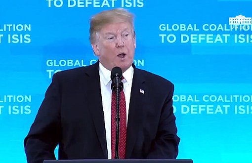 Trump: Haftaya IŞİD'in Elindeki Bölgelerin Yüzde 100'ünün Özgürleştirildiği Açıklanabilir
