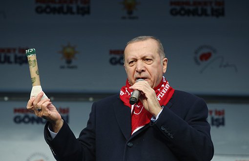 Erdoğan Sebze Meyveye Baktı, Afrin'i Gördü