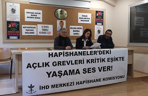 İHD: Hunger Strikes That Caused Deaths Should Not be Forgotten