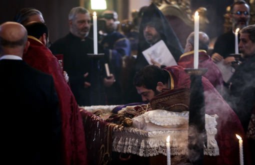 Armenian Patriarch of Turkey Mesrob Mutafyan Laid to Rest