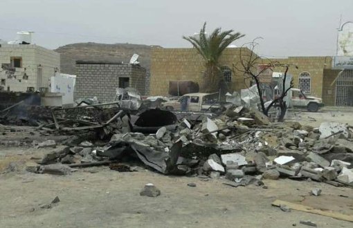 Yemen’de Yine Hastane Bombalandı