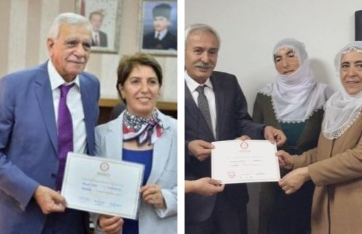 Mardin and Diyarbakır Metropolitan Co-Mayors Receive Their Certificates of Election