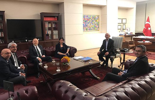 HDP'den Kılıçdaroğlu'na Geçmiş Olsun Ziyareti