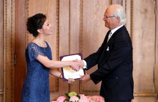 İsveç 'Kraliyet Hanedanı' Ödülü Dr. Hatice Zora'nın