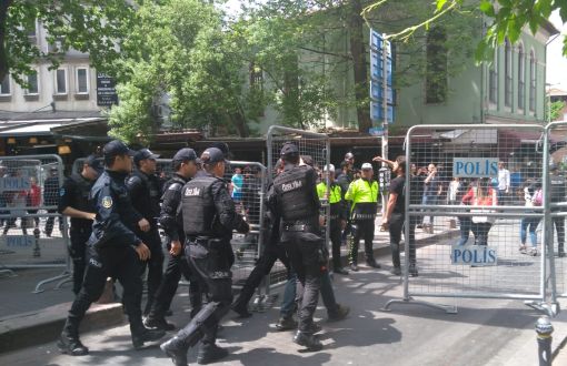 İstanbul Cihangir'de 1 Mayıs Gözaltısı