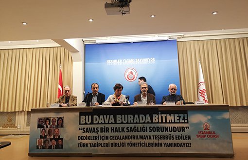 İstanbul Chamber of Physicians: 'This Case Does Not End Here'