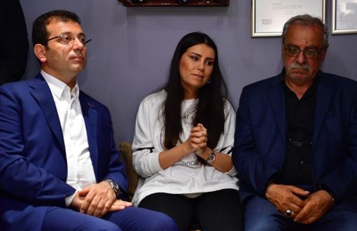 Ekrem İmamoğlu Visits Göknur Damat Who Was Stabbed for Supporting Him