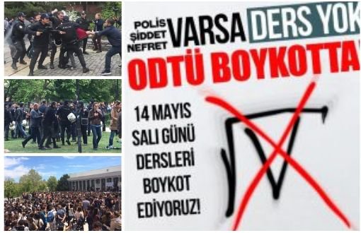 ODTÜ’lülerden Polis Şiddetine Karşı Boykot Çağrısı 