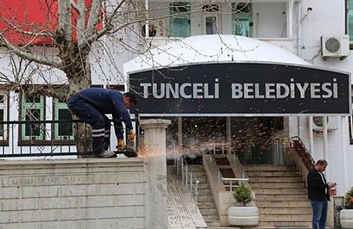 ‘Tunceli’ Municipality Signboard to be Changed to Dersim Municipality