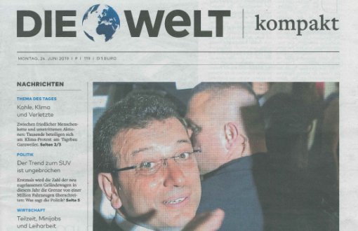 İmamoğlu Almanya Basınında Manşette