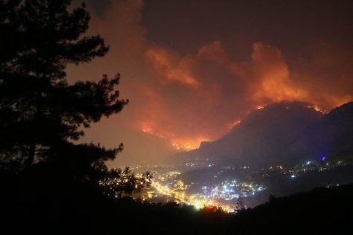 Wildfires Break Out in Dalaman, Milas in Muğla Province