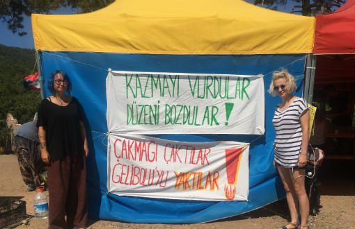Kaz Dağları Nöbeti 18. Gün: Sivil Halk Barışçıl Protestosunu Sürdürüyor