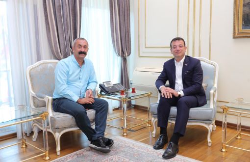 Dersim Mayor Maçoğlu Visits İmamoğlu: We Couldn’t Come Here for 25 Years