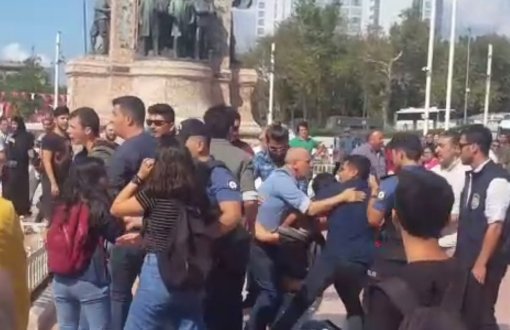 Police Detain Seven HDP Members in Taksim Protest