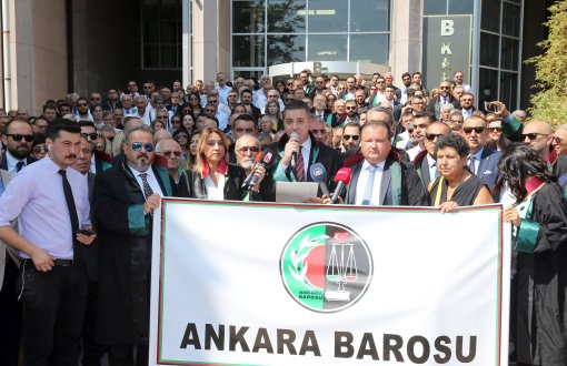 Ankara Barosu Adli Yılı Beştepe'de Değil Adliye'de Açtı