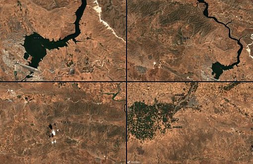 Hasankeyf'ten Yeni Uydu Görüntüleri: Su Tutmaya Devam Ediliyor