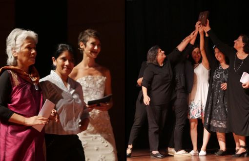 Hrant Dink Ödülü Nebahat Akkoç ve Agnes Kharshiing’in