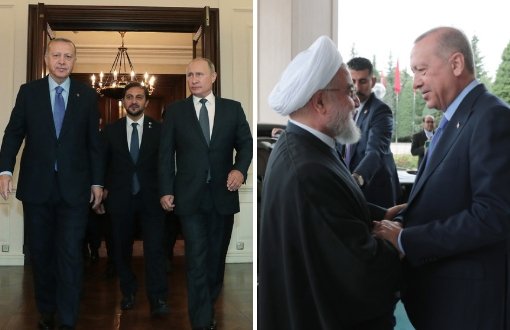 Erdoğan Hosts Putin, Rouhani for Syria Talks