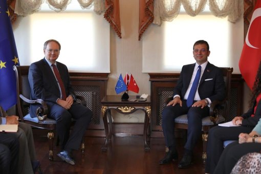 EU Turkey Delegation Head to İstanbul Mayor İmamoğlu: There is Great Responsibility on You