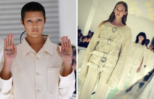 Gucci Modeli, Markanın Tasarımını Podyumda Protesto Etti
